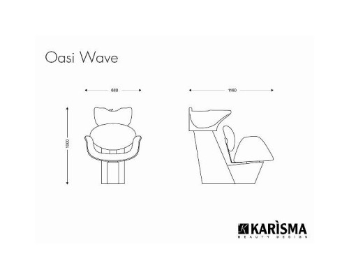 Мойка парикмахерская OASI WAVE